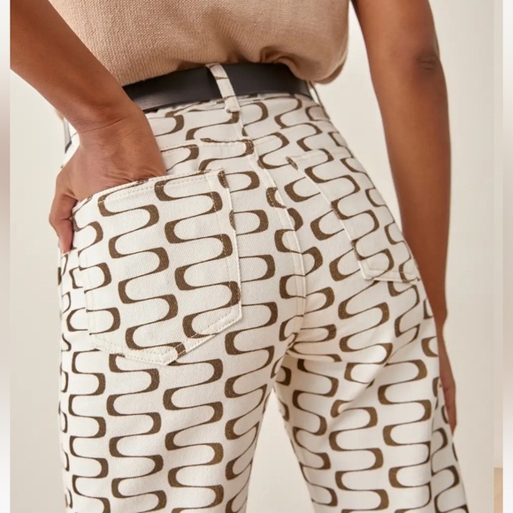 Reformation Mod High Rise Straight Jeans | Size 24 | Sold Out Style - Picture 2 of 9